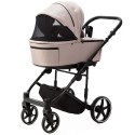 Коляска детская 2 в 1 Adamex Zico New Tip ткань цвет: бежевый TK-72