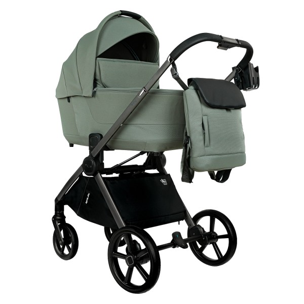 Коляска детская 2 в1 Pituso Teffy цвет: Sage Green/Graphite TFY/999/Sage Green