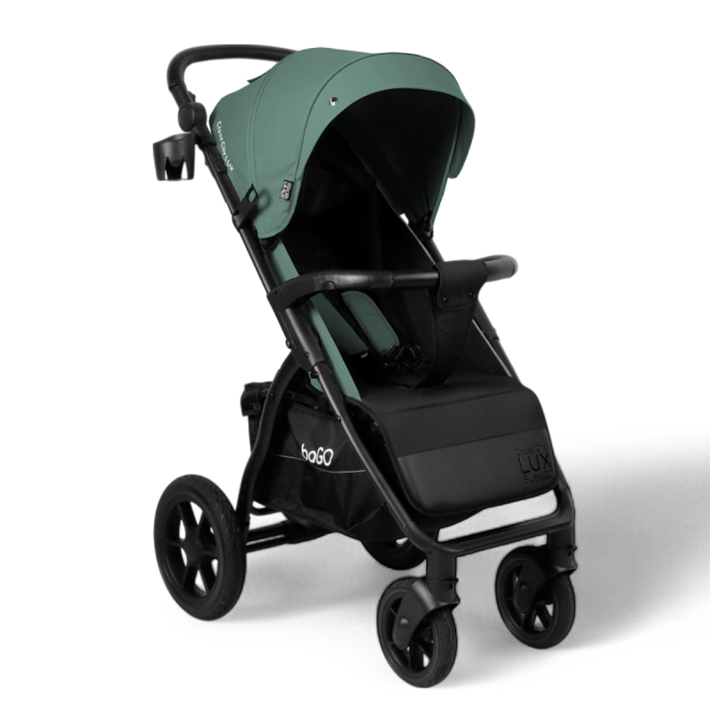 Коляска детская прогулочная BubaGo Model Cross City LUX цвет: зеленый BG 168-4