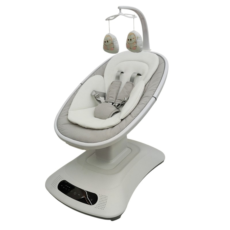 Электрокачели-шезлонг детские Sweet Baby Elisa цвет: серая 427659