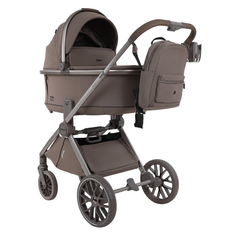 Коляска детская 2 в 1 Pituso Mayla Plus цвет: Truffle/Truffle