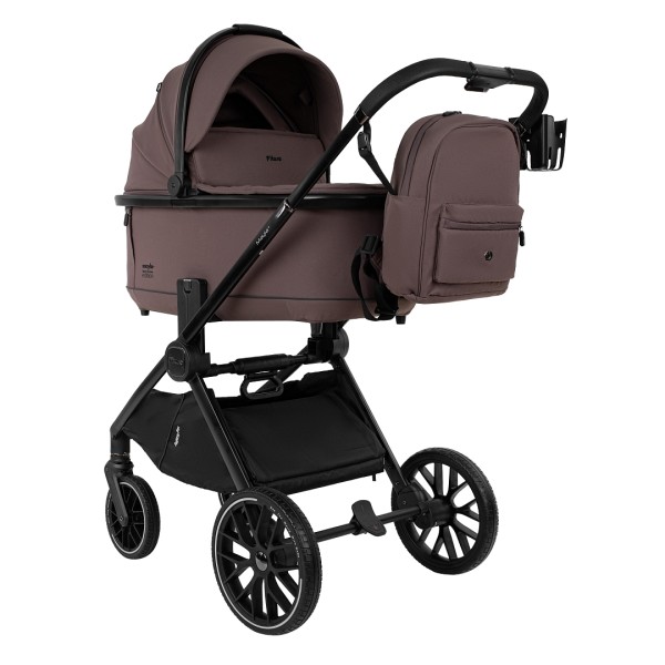 Коляска детская 2 в 1 Pituso Mayla Plus цвет: Devine Cocoa/Black