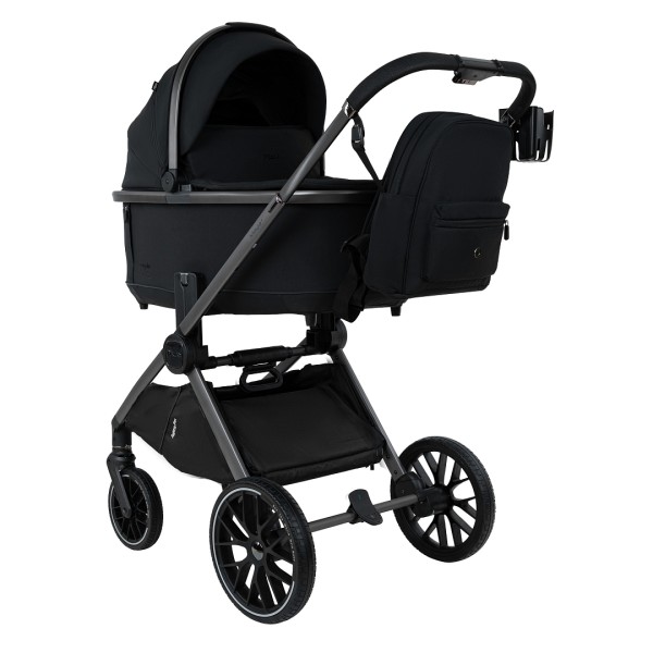 Коляска детская 2 в 1 Pituso Mayla Plus цвет: Black/Graphite