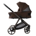 Коляска детская 2 в 1 Adamex Sigma Natura цвет: 17-coffee