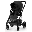 Коляска детская 3 в 1 Cybex Balios S Lux BLK с дождевиками и адаптерами цвет: Moon Black