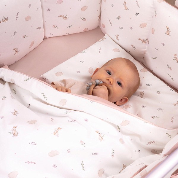 Комплект постельного белья 3 предмета Sleepy цвет: розовый КПБ3.100-SL.07