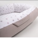 Кокон-гнездышко-колыбель для малыша Perina Soft Cotton цвет: мокко ГН-02.8