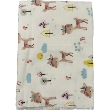 Детская фланелевая пеленка Sofi 80 х 100 см. "Оленята" 22030