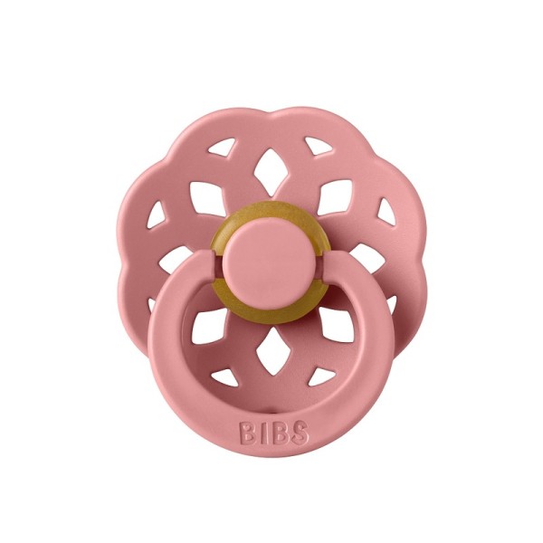 Cоска-пустышка BIBS Boheme Latex 0-6 месяцев цвет: dusty pink 210311