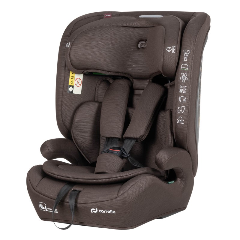 Автокресло детское 9-36 кг Carrello Consul K61 цвет: Chocolate Brown