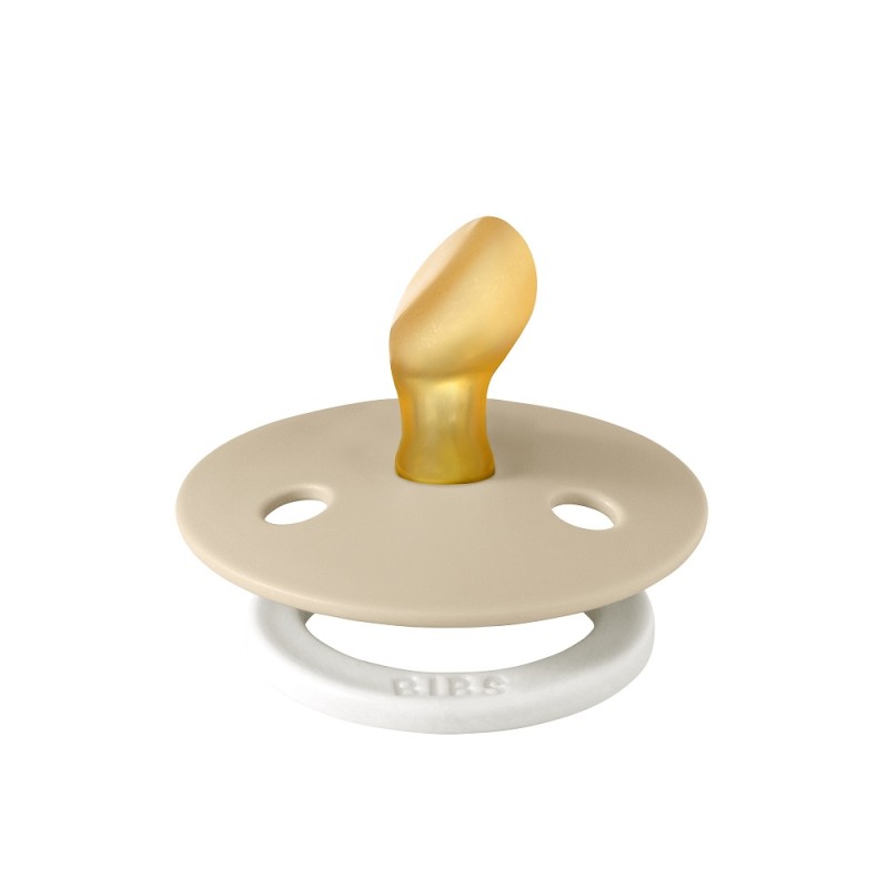 Соска-пустышка Bibs Colour Anatomical 0-6 месяцев цвет: vanilla glow / со светящимся колечком