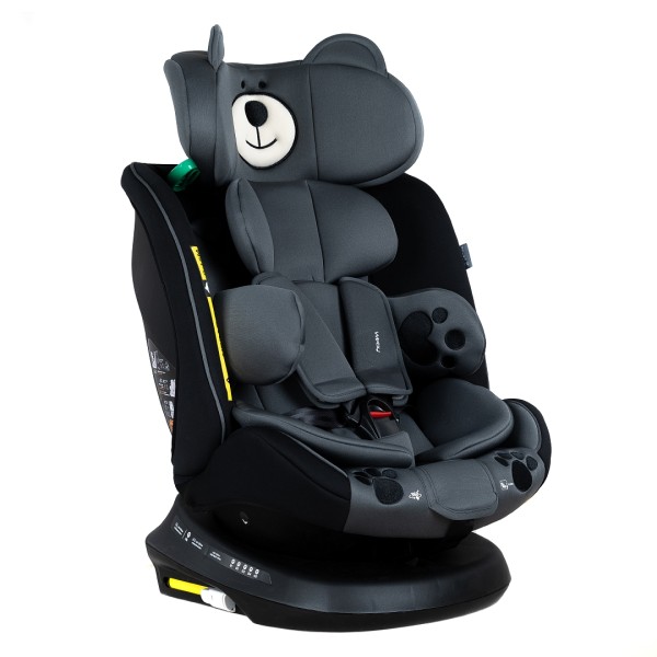 Автокресло детское 0-36 кг Pituso Weby цвет: grey/серый