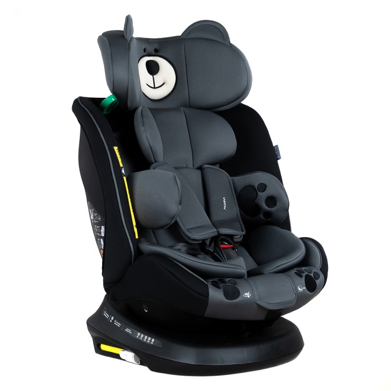 Автокресло детское 0-36 кг Pituso Weby цвет: grey/серый