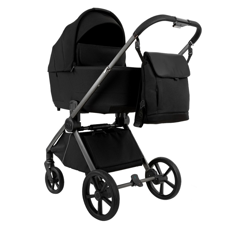 Коляска детская 2 в1 Pituso Teffy цвет: Caviar Black/Graphite TFY/999/Caviar Black Коляска детская 2 в1 Pituso Teffy цвет: Caviar Black/Graphite TFY/999/Caviar Black