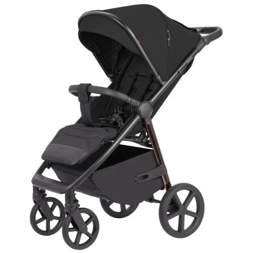 Коляска детская прогулочкая Carrello Bravo + 2026 цвет: Pure Black CRL-5515