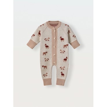 Комбинезон вязаный 62-68 см Toucan Лошадки 7055-325