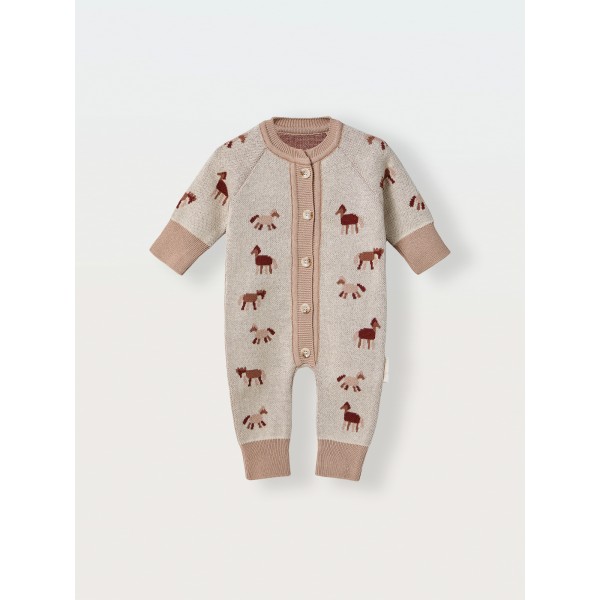 Комбинезон вязаный 62-68 см Toucan Лошадки 7055-325