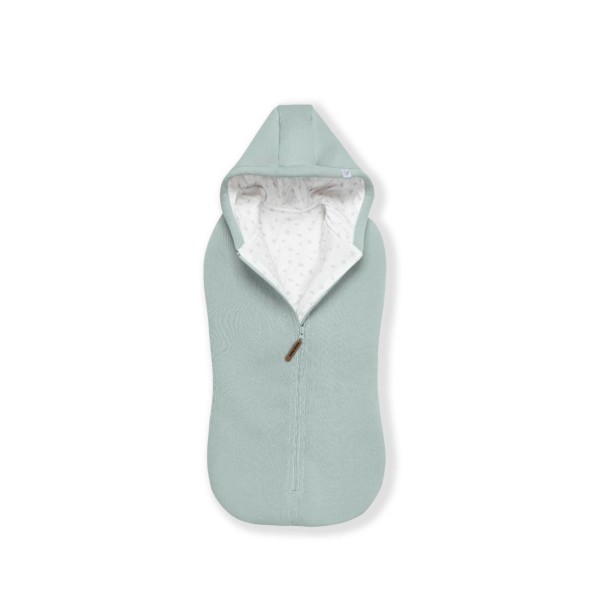 Кокон прогулочный с капюшоном Cosy 0-3 месяца цвет: светлый ментол 1780-06