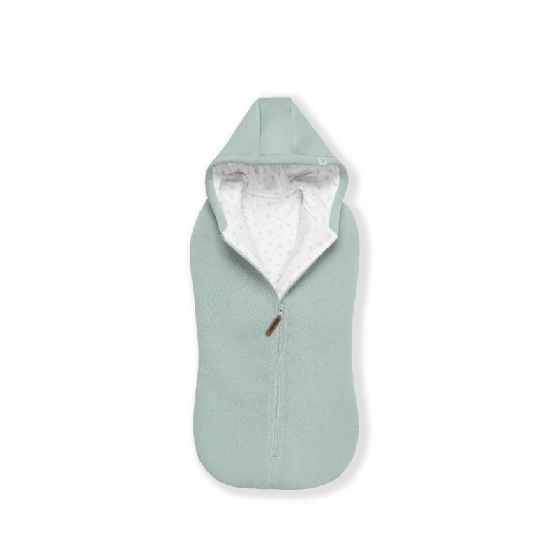 Кокон прогулочный с капюшоном Cosy 0-3 месяца цвет: светлый ментол 1780-06