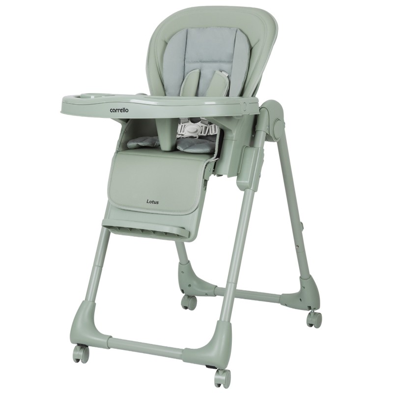Стульчик для кормления с рождения Carrello Lotus цвет: Noa Green CRL-1210