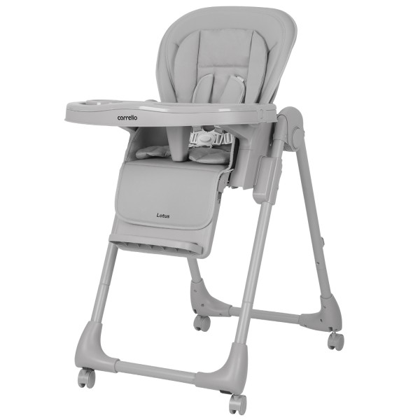 Стульчик для кормления с рождения Carrello Lotus цвет: Alba Grey CRL-12101