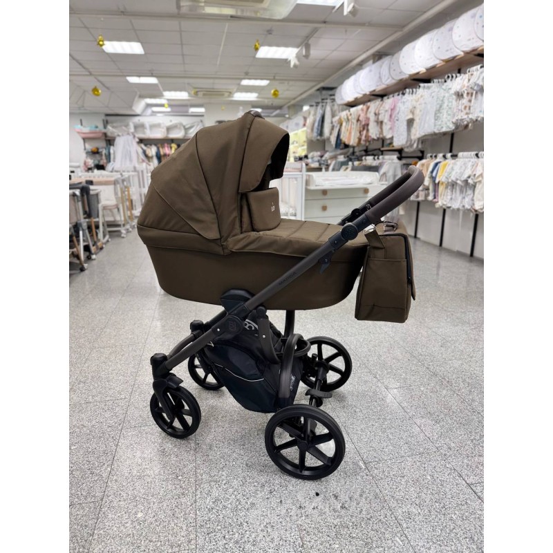 Коляска детская 2 в 1 Bjoy Marisa ткань цвет: brown / шоколад 113