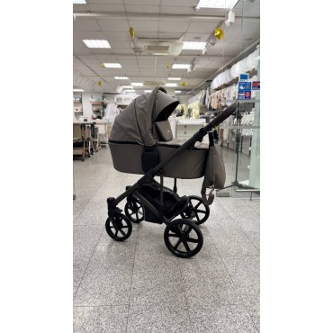 Коляска детская 2 в 1 Bjoy Mia ткань цвет: brown / шоколад 114