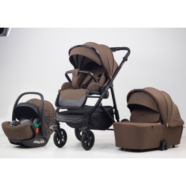 Коляска детская 3 в 1 Bjoy Orlando New цвет: шоколад