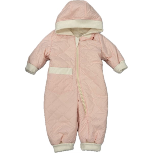 Комбинезон стеганный " Тоторо" 80 см цвет: розовый