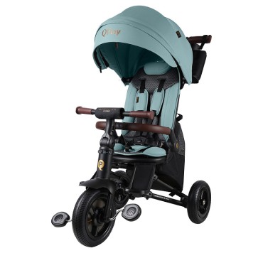 Велосипед трехколесный 8 в 1 Qplay SPRINTER S MAX цвет: Mint Lux/Black S702