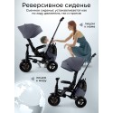 Велосипед трехколесный 6 в 1 Qplay SPRINTER MAX цвет: Grey Oxford/Graphite