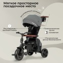 Велосипед трехколесный 8 в 1 Qplay Comfo Max цвет: Grey T70