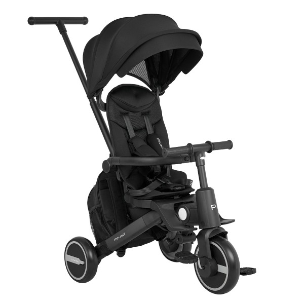 Велосипед трехколесный Pituso Leve Pro 2026 цвет: черый / черная рама