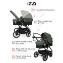 Коляска-трансформер 3 в 1 iZZi #1 цвет: Olive/ Black