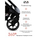 Коляска-трансформер 3 в 1 iZZi #1 цвет: Olive/ Black