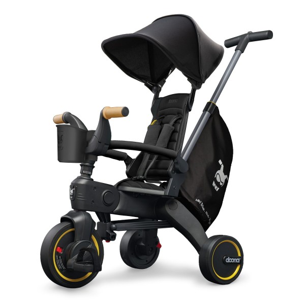 Велосипед складной трехколесный Doona Liki Trike S5 цвет: Nitro Black