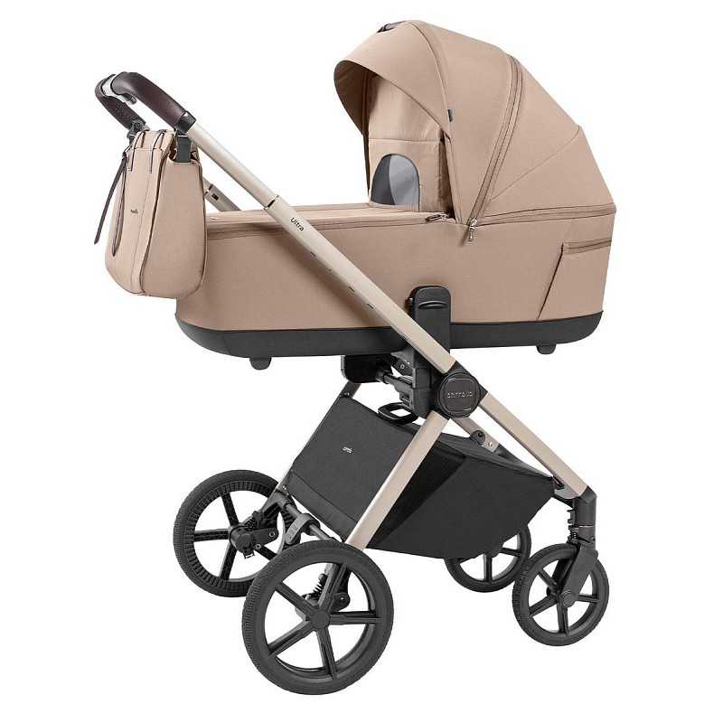 Коляска детская 2 в 1 Carrello Ultra 2025 цвет: Floral Beige CRL-6527