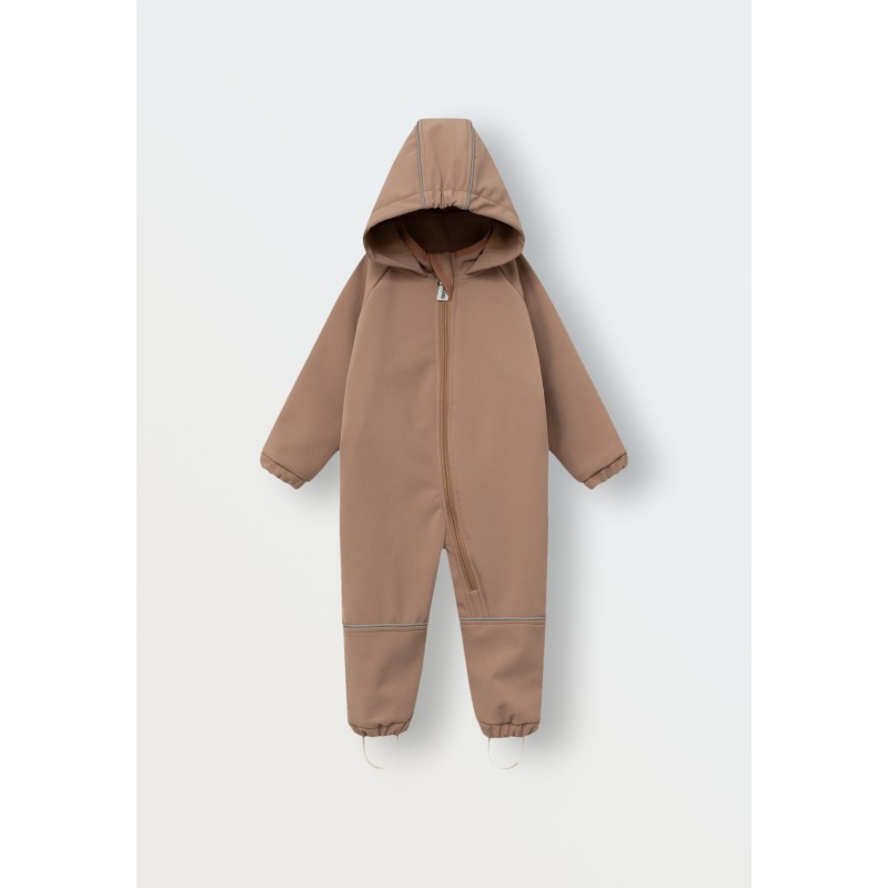 Комбинезон демисезонный 92-98 см мембрана Софтшелл New цвет: капучино 168-203