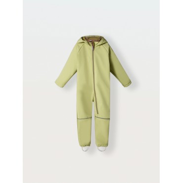 Комбинезон демисезонный  80-86 см мембрана Софтшелл New цвет: оливка 168-95