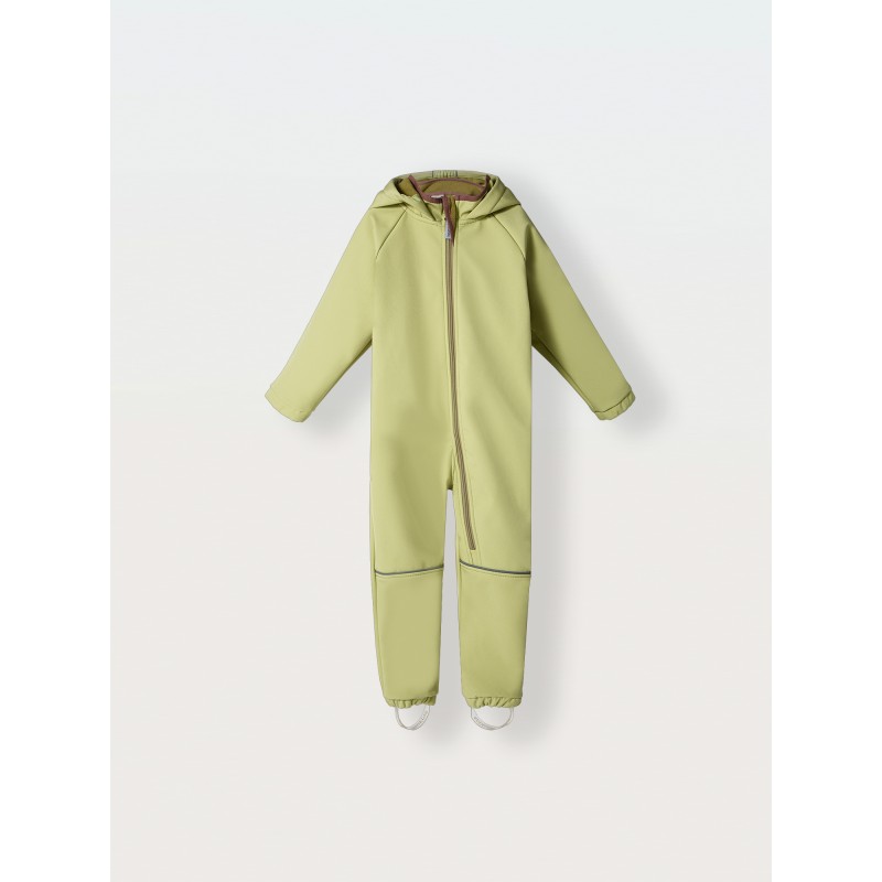 Комбинезон демисезонный 86-92 см мембрана Софтшелл New цвет: оливка 168-95