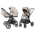 Коляска детская 2 в 1 Carrello Ultra 2026 цвет: ice grey CRL-6527