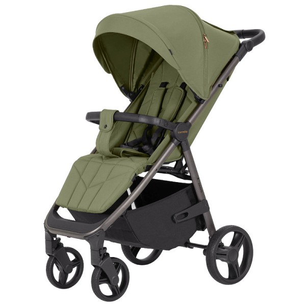 Коляска прогулочная Carrello Bravo PU цвет: Bergamot Green CRL-8512