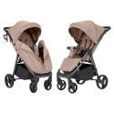 Коляска прогулочная Carrello Bravo PU цвет: Deep Beige CRL-8512