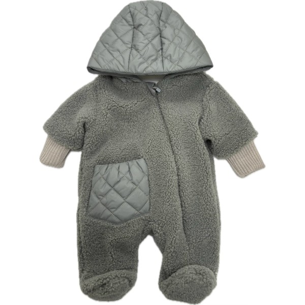 Комбинезон детский 68 см Барашли цвет: зеленый