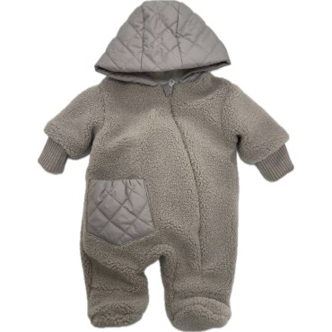 Комбинезон детский 68 см Барашли цвет: коричневый