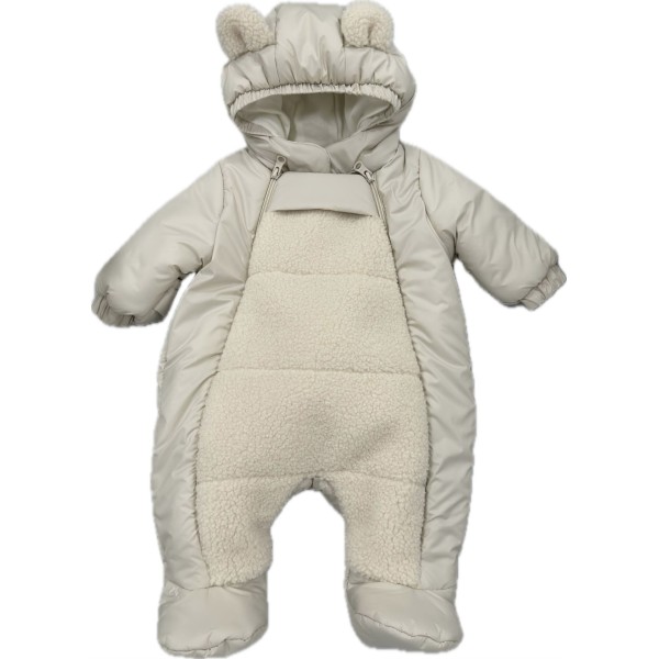 Комбинезон детский 62 см Ламби цвет: молочный