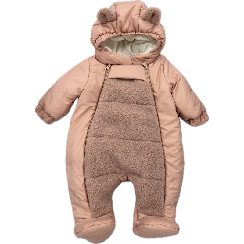 Комбинезон детский 62 см Ламби цвет: розовый