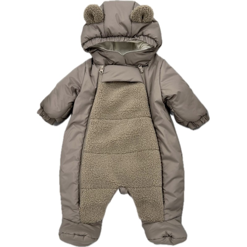Комбинезон детский 62 см Ламби цвет: коричневый