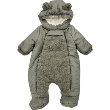 Комбинезон детский 62 см Ламби цвет: зеленый