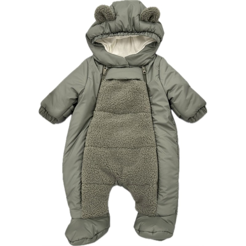 Комбинезон детский 62 см Ламби цвет: зеленый